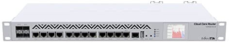 Mikrotik CCR1036-12G-4S - Router (Gigabit Ethernet, 10/100/1000Base-T(X), 10,100,1000 Mbit/s, Tilera TLR4-03680CG-12CE-A3b, 1200 MHz, 1024 MB)