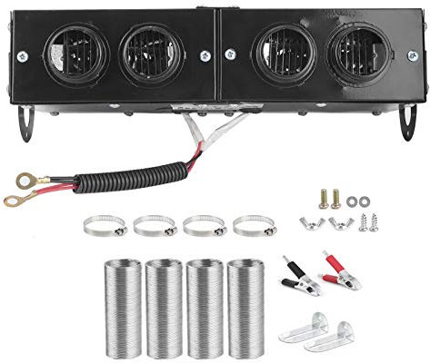 4 fori riscaldamento per auto sbrinatore per auto 12V 800W sbrinatore sbrinatore riscaldamento rapido sbrinamento rapido sbrinatore riscaldatore ventola per auto spina accendisigari per auto