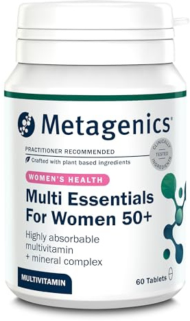 Metagenics Multi Essentials for Women 50+ - Multivitamin and Mineral Formula with Botanicals - 60 Tablets