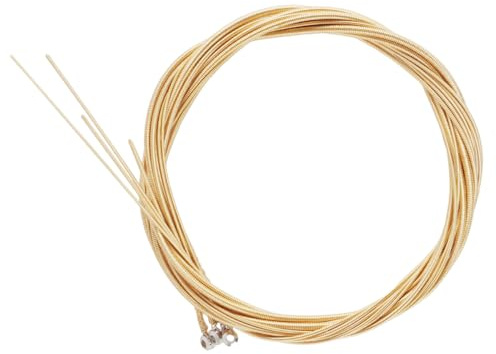 HANABASS Corde per Basso Acustico Corde Professionali Tensione Standard Suono e Potente Resistente e Facile da Installare per Musicisti