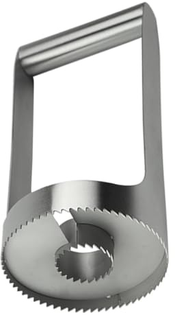 DOITOOL Éplucheur et Vide-Ananas Acier Inoxydable Outil Robuste pour Couper et Évider Ananas Facile à Nettoyer pour Usage Domestique Cuisine