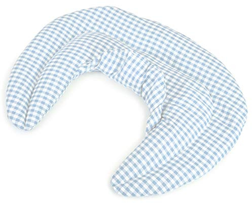 Saco cervical térmico con cuello. Algodón biológico claro-blanco. Almohada térmica con semillas de colza. Cojín de nuca. Cojín de calor y frio con semillas