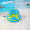 Queta Schwimmendes Bett Wasserhängematte Luftmatratze PVC Inflating Luftmatratzen mit Nett，Getränkehalter