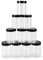 testyu 10 Pezzi Barattoli Cucina Plastica Trasparente, 300 ml Contenitori Vuoti Ermetici da Barattolini Plastica con Coperchio per Casa, Cucina, Artigianato Artistico, Cosmetico, Campione