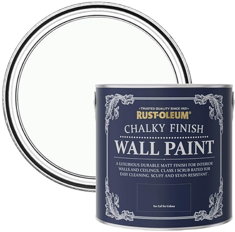 Rust-Oleum Off White Matt Emulsion Wall Paint - Moonstone 2.5L