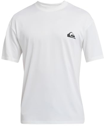 Quiksilver Everyday Surf - Kurzärmliges Surf-T-Shirt mit UPF 50 für Männer Weiß