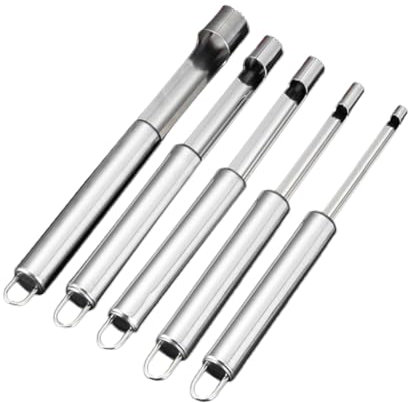 PRETYZOOM 5St kirschkern kirschentkerner apfelausstecher apfelstecher Kuchenschneider werkzeug Datteln Pitter Termine Corer Weißdorn Pappbecher Fruchtstein Entferner Schäler