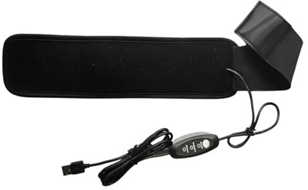 Desempañador de lentes – Calentador de lentes de cámara, removedor de niebla de lente digital | Cinta calefactora de lente USB, almohadilla de calentamiento de lente óptica, dispositivo de pr, Negro