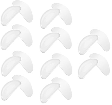FRCOLOR Confezione Da 10 Naselli in Silicone Per Occhiali Autoadesivi Per Una Facile Installazione