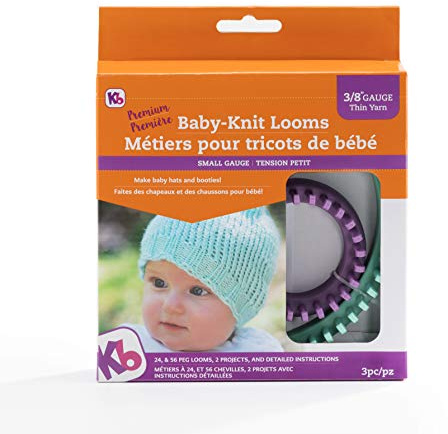 Authentic Knitting Board Baby-Knit Loom, KB8200, 3/8 Gauge