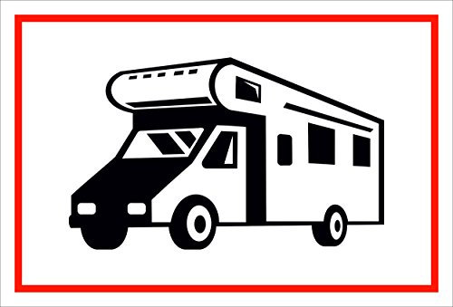 Melis Plaque autocollante pour Camping-Car