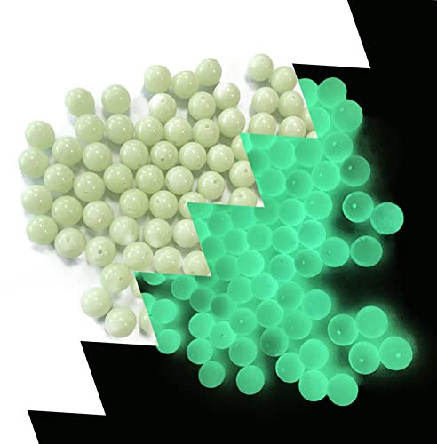 TOPRADE Slingshot Ammo Glow in the Dark Ammo Balls Luminous Beads for Slingshot Shooting Aiming Targeting Training Practicing, Enjoy Slingshot Games & Improve Shooting Skills