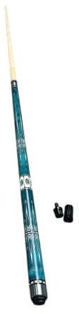Folpus Holz-Pool-Queue-Stick, Länge 57 Zoll, 2 Abschnitte, Billard-Pool-Stick, Premium 1/2 geteilter Billard-Stick, Snooker-Queue zum Üben