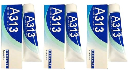 A~313 Vitamin A Retinol Cream, A~313 retinol cream, The Pore Cleansing Skin Cream a~313, The Pore Cleansing Skin Creams, Pommade Anti Ageing Night Creams (3PC)