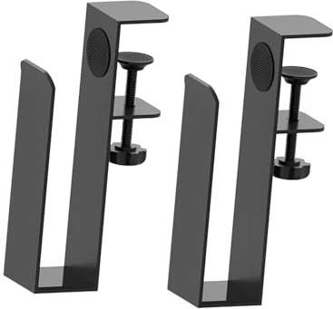 Support latéral Multifonctionnel pour Ordinateur Portable et Tablette - Support métallique pour Bureau à Domicile - Accessoire réglable et Peu encombrant pour Ordinateurs Portables et Tablet
