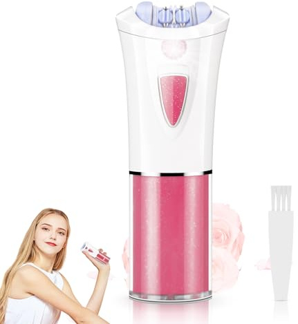 Smooth Glide Facial Epilator for Women, 2026 New Epilators Hair Removal with LED Light for Precision, Cordless Electric Hair Remover, Painless Epilator for Face/Arms/Bikini Area/Legs/Underarm