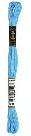 Anchor broderi trådar sticktwist, löplängd: 8m 1089