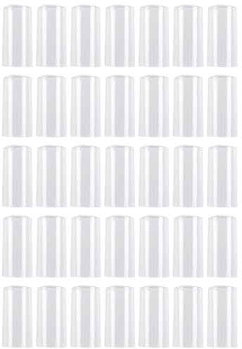 Cabilock Lot de 100 capsules thermorétractables de 30 mm - Pour bouteilles de vin - Transparent