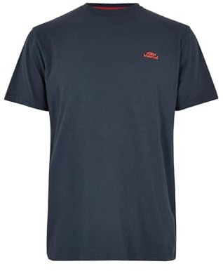 Konstig fisk fiskad ekologisk bomull t-shirt himmelsblå, Marinblått Xsp, L