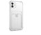 INF Coque pour iPhone 11 avec Porte-Cartes Antichoc en TPU Transparent