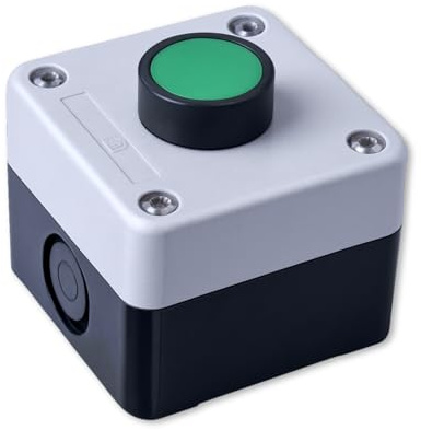 Rankomu väderbeständig grön tryckknapp Switch One Button Control Box för grindöppnare