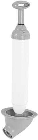 ZYEKIU Pompa Stura Scarichi A Pressione, WC Pressione, Sturalavandino Ad Aria Compressa, Stantuffo Per WC, Sblocco Lavandino Da Cucina Sturare Tubature Potente PistoneSturalavandini (Bianco)