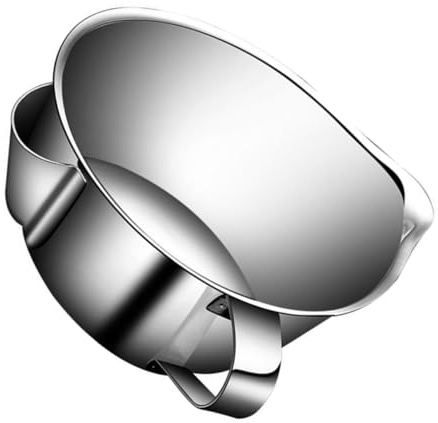 AUTSUPPL Séparateur de Graisse Acier Inoxydable avec Poignée Bol Filtre Huile et Soupe Passoire Multi-usage pour Cuisine Saine