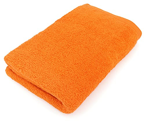 Linnea Drap de Bain 100x150 cm Pure Orange 550 g/m2