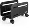 VIVO Computer Tower Desktop ATX-Case, CPU Steel Rolling Stand, 4.7 to 8.2 inch Wide Adjustable Mobile Cart Holder with Locking Caster Wheels, Gaming PC Holder, Black, CART-PC01…