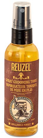 Reuzel Hairspray Grooming Tonic - Subtle Apple, Peppermint Fragrance - Perfect For Blow Drying - Ideal For Volume, Lift And Texture - Low Shine - Protects Hair From All Thermal Styling - 3.38 Oz