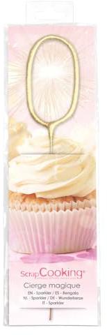 ScrapCooking - Cierge magique XXL chiffre 0 - Catégorie F1-4810