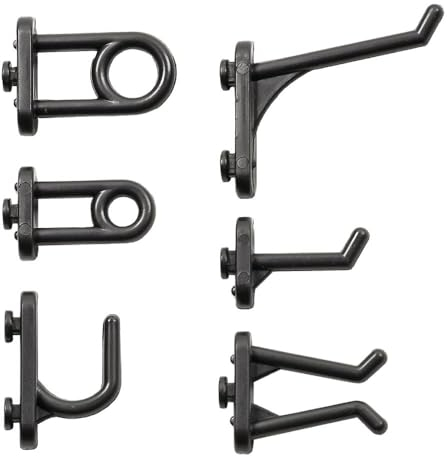 EURO VANADIUM - Haken für Wandpaneele- 30er-Set