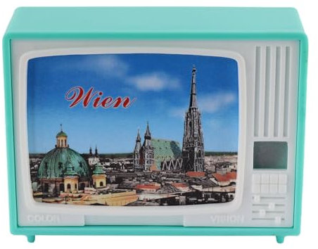 Freak Scene Gucki - klick-Fernseher - Wiener Sehenswürdigkeiten - Wien - hellgrün