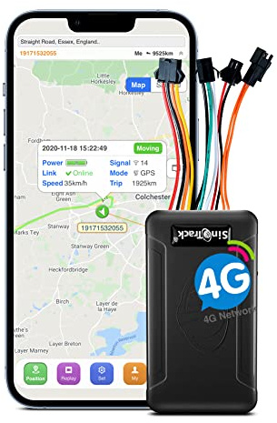SinoTrack Car GPS Tracker, ST-906L 4G GPS Tracker localizzatore di posizione in Tempo reale, Dispositivo Moto Auto per Camion Taxi Bus