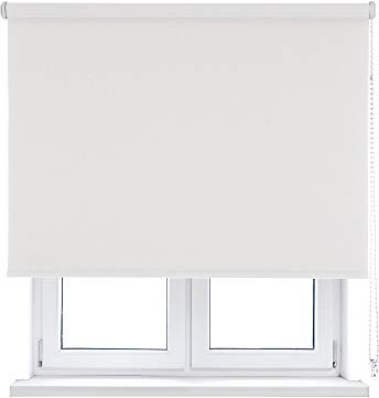 VIEWTEX | Estor Enrollable Opaco/Oscurante/Sundusk Térmico Aislante Blanco 220 X 250cm | Fabricado en España | Garantia 5 años | para Puertas y Ventanas