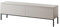 Selsey Bemmi - TV-Schrank Lowboard, Beige mit schwarzen Beinen, 150 cm
