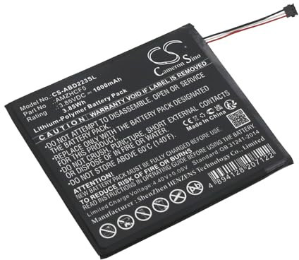 Cameron Sino Neu 1000mAh Ersatz Akku für C2V2L3, Kindle 11th 2022