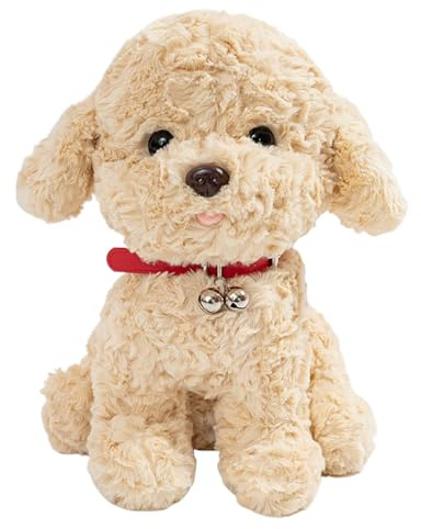 Cane giocattolo da passeggio, peluche elettronico interattivo per cani, cammina, abbaia, scodinzola, cuccioli di cane di peluche realistici, giocattoli regali per ragazze e ragazzi di 2-5 anni