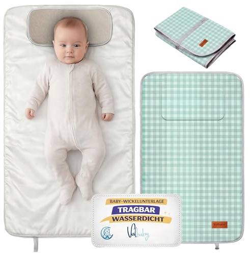 Matelas a Langer Bebe Portable Pliable Impermeable Valbabycare