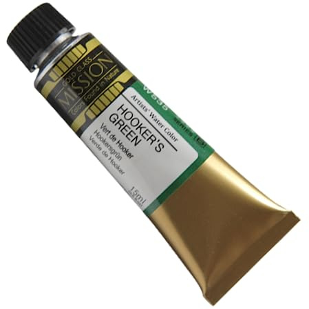 Mijello Gold Water Color 15ml, W535 Hookers Green