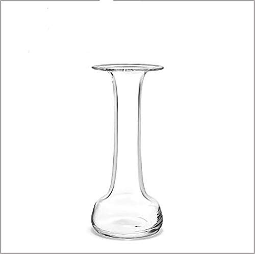 Holmegaard Solitaire Vase H13.5 cm Old English aus mundgeblasenem Glas, klar