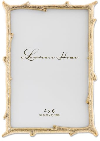 Lawrence Frames Picture Frame, Gold, 4x6