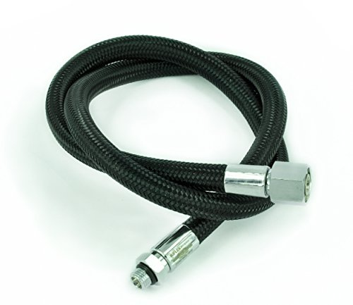 Best Divers Miflex Frusta, 70 cm, 9/16 f, 3/8 m Xtreme, Nero
