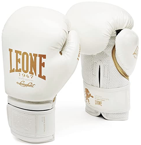 LEONE 1947, Boxhandschuhe der White Edition, Unisex-Erwachsene, Weib, 14 OZ, GN059