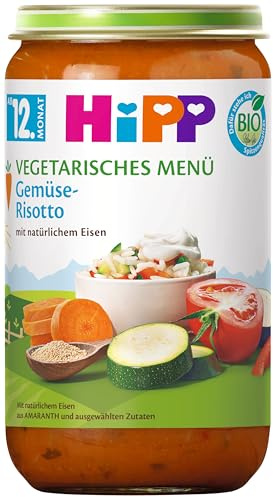 HiPP Bio Gemüserisotto, 6er Pack (6x250g), Menü ab 12. Monat