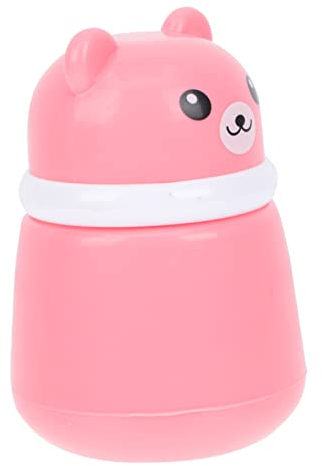 Abaodam Kasten Puderquaste kinderspfa kotzpulver kinder babykopfkissen Puder für Kinder Talkumpuder hautpflegepuder fall Behälter für Babypuder Behälter für Säuglingspulver Schwamm Rosa