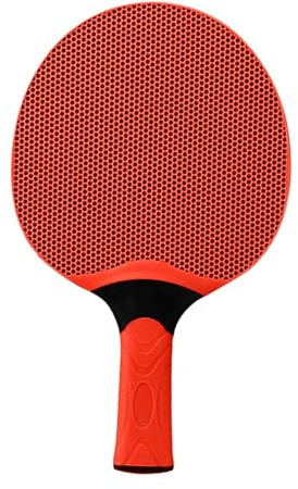 Raqueta de Pong – 2 Palas para Exteriores, Superficie de Goma Profesional, Mango Duradero | Interior al Aire Libre - Juego de Raquetas para niños Adultos Principiantes Juego