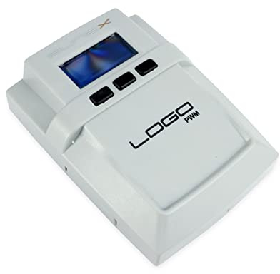 SUNEX Solarregler LOGO PWM Solar Panel Controller, Laderegler und Pumpensteuerung für thermische Solaranlagen, Heizungsanlagen, intelligenter PWM Regler mit LCD Display und Speicherfunktion