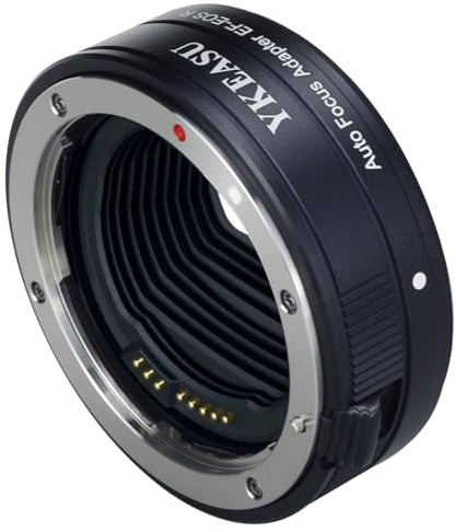 EF-EOS R Lens Mount Adapter Compatible with Canon EF/EF-S Series Lens and EOS R, RP, R3, R5, R6, R6 Mark II, R7, R8, R10, R50, R100 Cameras