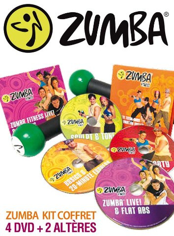 Coffret zumba kit fitness